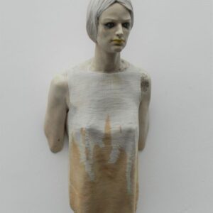 Leo Ferdinando Demetz, Flower, tiglio, 90 cm (35,4 in)
