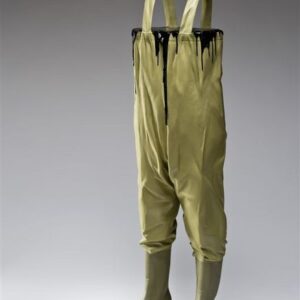 Leo Ferdinando Demetz, Mare morto, tiglio, smalto opaco, catrame, 153 cm (60,2 in)