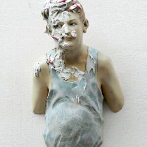 Leo Ferdinando Demetz, Dolceamaro (uomo), tiglio, 40 cm (15,8 in)