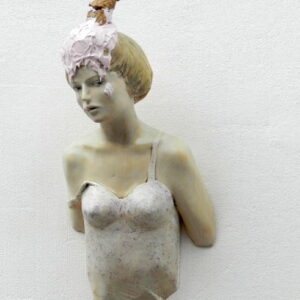 Leo Ferdinando Demetz, Dolceamaro (donna), tiglio, 48 cm (18,9 in)