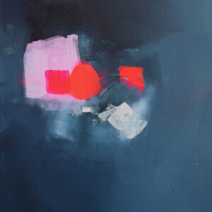 Roman Träxler, LA #6, Acryl auf Leinen, 50 x 60 cm (19,7 x 23,6 in)