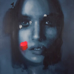 Roman Träxler, BHM #6, Acrylic on linen, 150 x 190 cm (59,1 x 74,8 in)