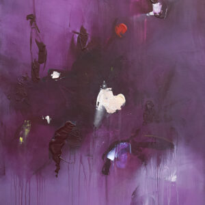 Roman Träxler, Hinterhof Abstraktion #3, Acryl auf Leinen, 150 x 100 cm (59,1 x 39,4 in)