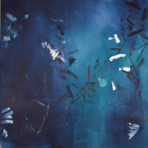 Roman Träxler, Hinterhof Abstraktion #5, Acryl auf Leinen, 190 x 190 cm (74,8 x 74,8 in)
