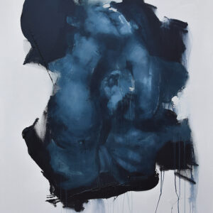 Roman Träxler, Fragments Composition #23, Acrylic on linen, 140 x 160 cm (55,1 x 63 in)