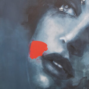 Roman Träxler, I ate your God #8, Acryl auf Leinen, 140 x 160 cm (55,1 x 63 in)