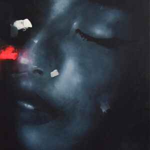 Roman Träxler, I ate your God #9, Acryl auf Leinen, 60 x 80 cm (23,6 x 31,5 in)