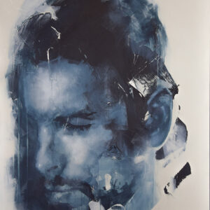 Roman Träxler, Fragments Composition #42, Acryl auf Leinen, 130 x 170 cm (51,2 x 66,9 in)