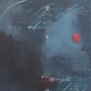 Roman Träxler, What's the story about the horse lady #1 (Diptychon), Acrylic on linen, 120 x 160 cm (47,2 x 63 in)