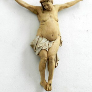 Leo Ferdinando Demetz, Alterazione - Cristo, castagno, 117 x 130 cm (46,1 x 51,2 in)