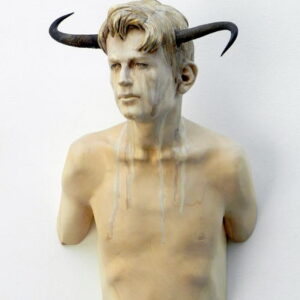 Leo Ferdinando Demetz, Serie Giovane Guerriero, tiglio, 62 cm (24,4 in)