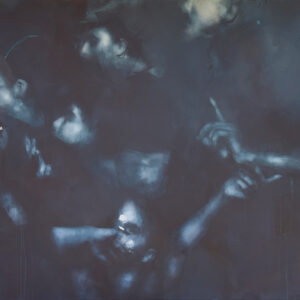 Roman Träxler, Door Policy, Acrylic on linen, 220 x 150 cm (86,6 x 59,1 in)