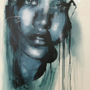 Roman Träxler, Fragments Composition #35, Acrylic on linen, 100 x 120 cm (39,4 x 47,2 in)