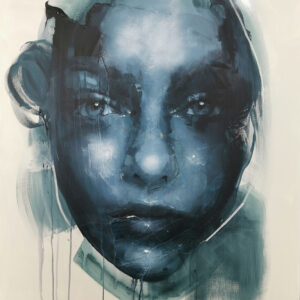 Roman Träxler, Fragments Composition #37, Acrylic on linen, 100 x 120 cm (39,4 x 47,2 in)