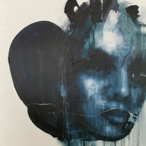 Roman Träxler, Fragments Composition #38, Acrylic on linen, 100 x 120 cm (39,4 x 47,2 in)