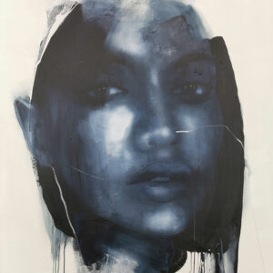 Roman Träxler, Fragments Composition #40, Acrylic on linen, 100 x 120 cm (39,4 x 47,2 in)