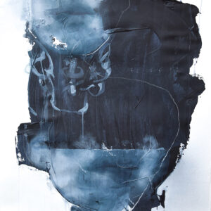 Roman Träxler, Lonely Hearts Club #4, Acrylique sur papier, 80 x 100 cm (31,5 x 39,4 in)
