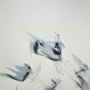 Roman Träxler, Üble Laune #1, Acrylic on linen, 30 x 40 cm (11,8 x 15,7 in)