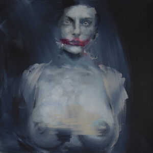 Roman Träxler, The perfect Pair I (Study), Acrylic on linen, 40 x 40 cm (15,7 x 15,7 in)