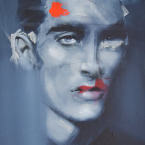 Roman Träxler, Monochromatics #24, Acryl auf Leinen, 60 x 80 cm (23,6 x 31,5 in)