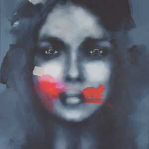 Roman Träxler, Monochromatics #19, Acryl auf Leinen, 80 x 100 cm (31,5 x 39,4 in)