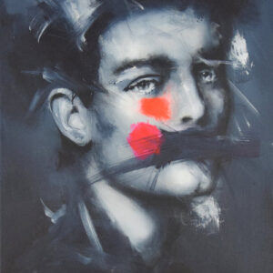 Roman Träxler, Sans titre (numéro de série 40-30), Acryl auf Leinen