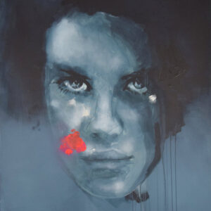 Roman Träxler, Bild (ohne Titel), Acrylic on linen, 100 x 120 cm (39,4 x 47,2 in)