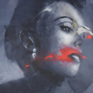 Roman Träxler, Zsa Zsa klein, Acrylic on linen, 100 x 120 (39,4 x 47,2 in)