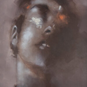 Roman Träxler, Portrait #652, Acryl auf Leinen, 100 x 120 cm (39,4 x 47,2 in)