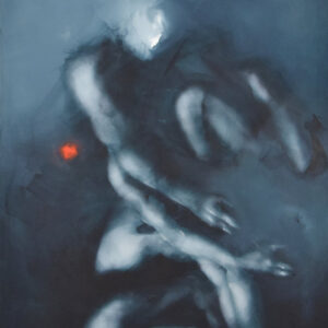 Roman Träxler, Golem, Acryl auf Leinen, 100 x 120 cm (39,4 x 47,2 in)