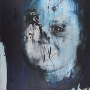 Roman Träxler, Levi, Acryl auf Leinen, 120 x 160 cm (47,2 x 63 in)
