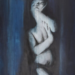 Roman Träxler, In deep Sea XL Yahya 2, Acryl auf Leinen, 120 x 160 cm (47,2 x 63 in)