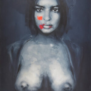 Roman Träxler, Korpus, Acryl auf Leinen, 120 x 160 cm (47,2 x 63 in)