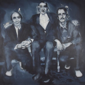 Roman Träxler, A brighter Image, Acrylic on linen, 150 x 150 cm (59,1 x 59,1 in)